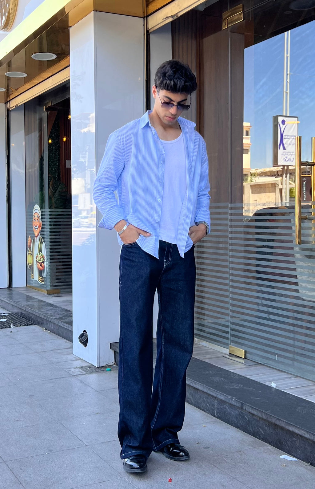 Pinstripe Shirt