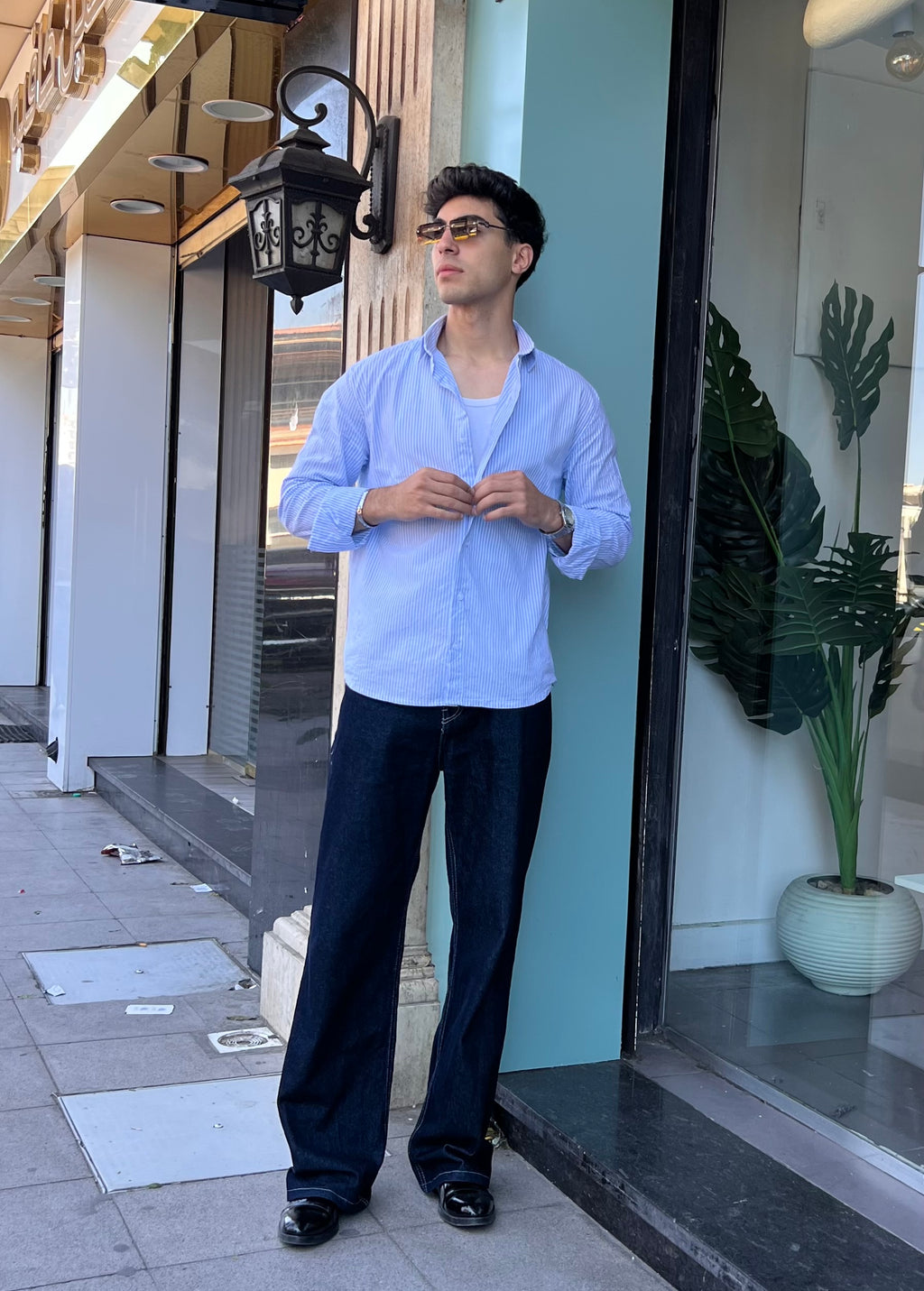 Pinstripe Shirt