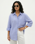 Pinstripe Blouse