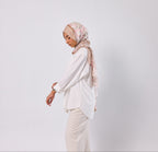 WHITE- LINEN SHIRT