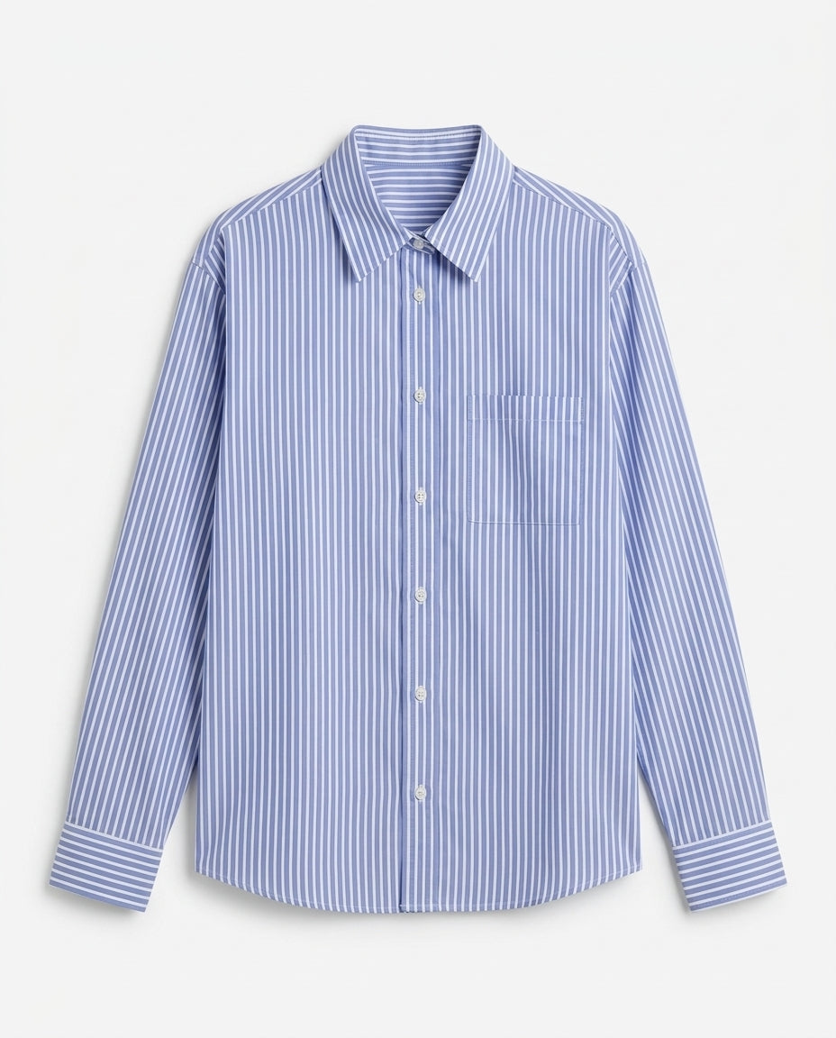 Pinstripe Blouse